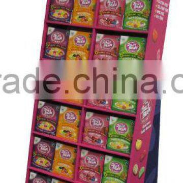 custom supermarket stand hanging floor display floor stand display