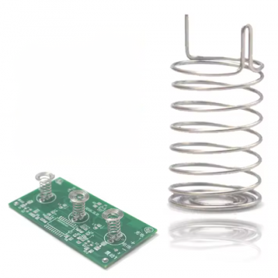 Custom Double Ear Touch Compress Button Springs