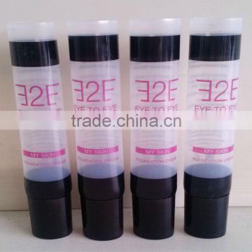 oval plsatic tube for cosmetics packaging,cosmetic tube for eye cream,cosmetic soft tube packing