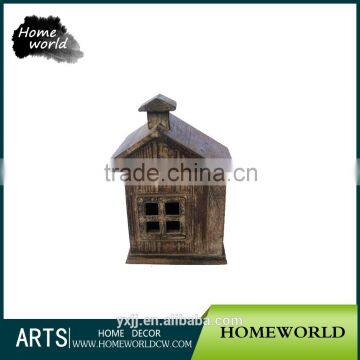 Artificial natural wooden gift and craft birdhouse decorative wedding favor