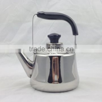 Stainless steel 1L Whistling Kettle Tea pot