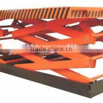 Jinchuan safe and practical hydaulic double row fork fixed shear fork lift