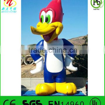 Classic cartoon character inflatable Donald Duck