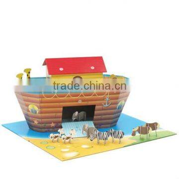 Corrugated Cardboard Toys Cardboard Playhouse for Children