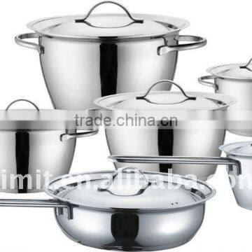 New 12pcs cookware set stainless steel