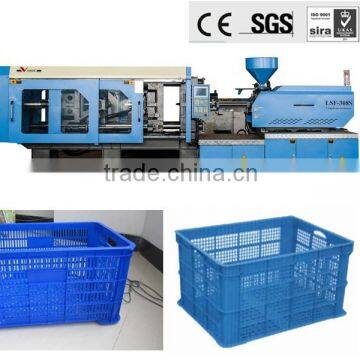 PE plastic fruit box injection molding machine