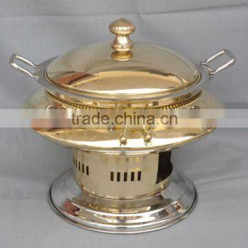 Brass Cheffing Dish, Wedding & Party utensils, food serving dish, hot keeping dish, Catering item, Hotel & Restaurant utensils