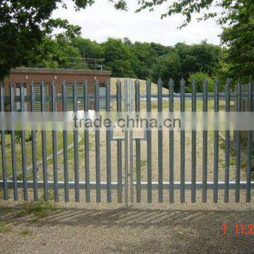 Triple Pointed cheap palisade fencing