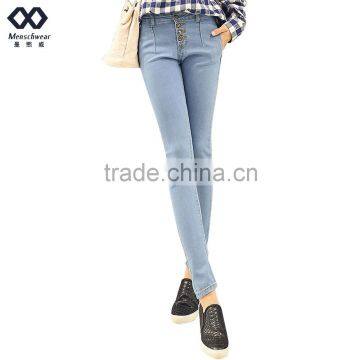 women leggings Jeans Menschwear Ready Made Denim jeans Stretch Destroyed