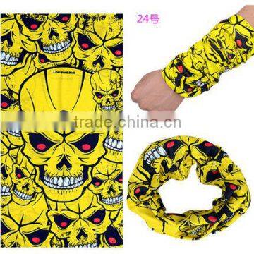 Skull Printed Tubular Cheap Custom Bandana