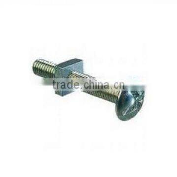 Galvanized roofing bolt with square nuts XL-B01