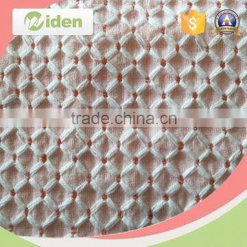 Accessories for garment industry geometric cotton embroidery lace fabric