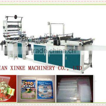 XK-ZF PE zipper type bag making machine