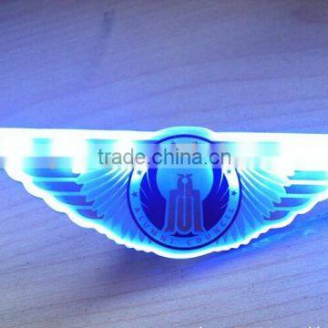 Led Pilot Wing Badge flashing light pilot badge pins