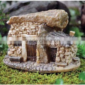 Miniature Fairy Garden Tiny Terrarium Stone House