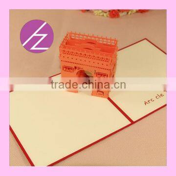 Paper Craft 3D Invitation Party Card Greeting Card 3D-16