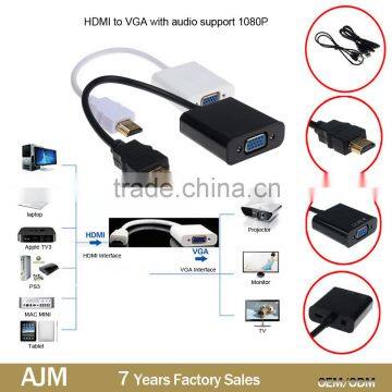 Hdmi to Vga Converter Cable With Audio for Computer Quality Choice photo-6