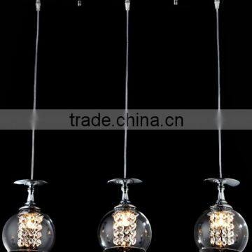 Modern glass cup crystal G4 VDE/CE pendant lamp modern Pendant light