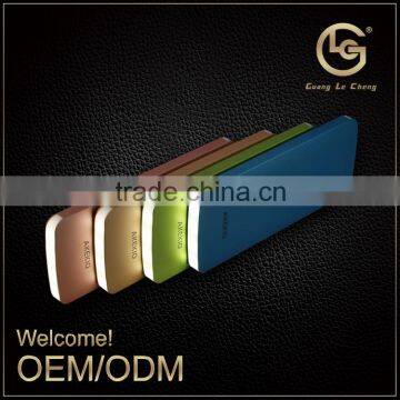 High capacity external battery portable power bank 9000mah with LED Torch