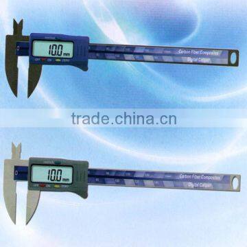 0`150mm/6" carbon fiber composite plastic digital caliper