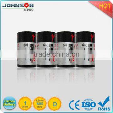 D r20 zinc carbon UM-1 1.5V electric battery