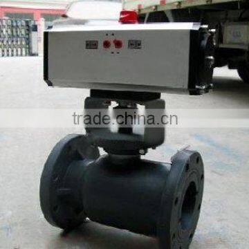 Carbon Steel Pneumatic Actuator With Ball Valve