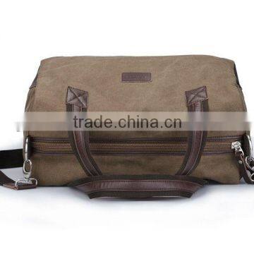 New Brown Casual Canvas Tote Handbag photo-3