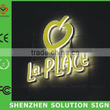 Outdoor hanging lighted bar open neon sign /led sign boards price