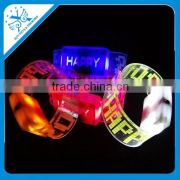 wholesale custom promotional glow bracelet