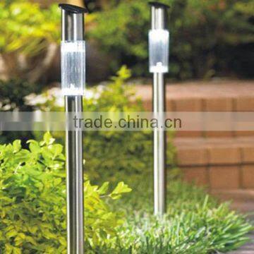 cheap price stainless steel LED solar lawn lamp