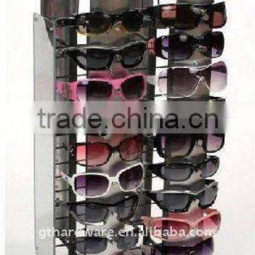 fashion design glass display rack