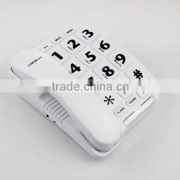 Chea price basic wire telephone with big button for the elderly