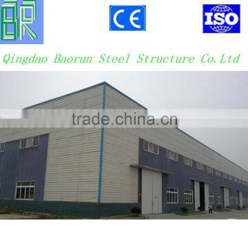 Professional design prefabricated steel structure factory workshop building