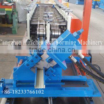 High speed Montante and Rail profile cold roll forming machine