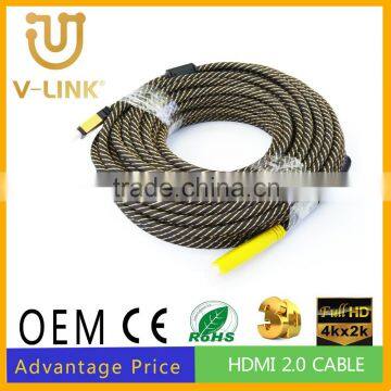 High quality high definition supported 2k 4k hdmi cable for monitor HDTV