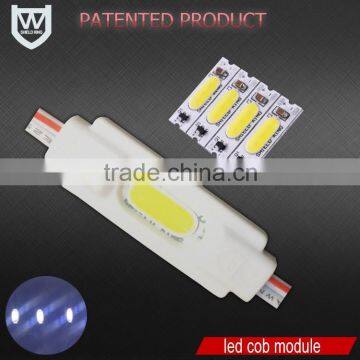 Mini led Module cool white dc12v ip67 CE Rohs certificate 160degrees 1W led cob module for small channel letters