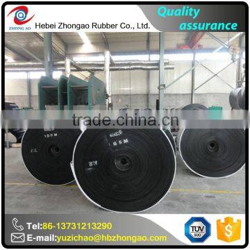 Wear Resistance Solid Transport Black Rubber Conveyor Belt Weight