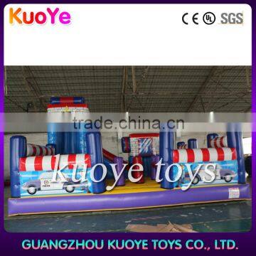 inflatable police playground,inflatable trampoline equipment,amusement park equipments