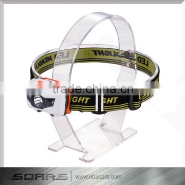 1W LED+2 RED LED Headlamp