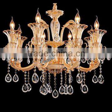 American Classic Chandelier Lamp Zinc Alloy Crystal Pendant Light CZ5011/8