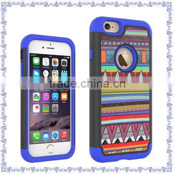 Popular Products in EU US 2 in 1 Silicone Mobile Phone Case for Iphone 6s photo-6