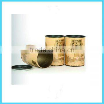 Hot sale paper can for coffee packaging