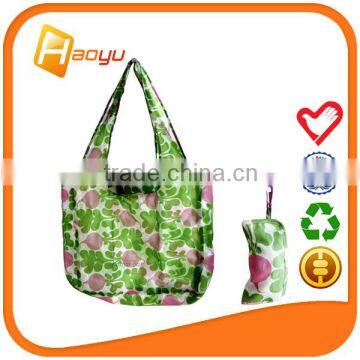 Custom folding nylon tote bag for shopping bag