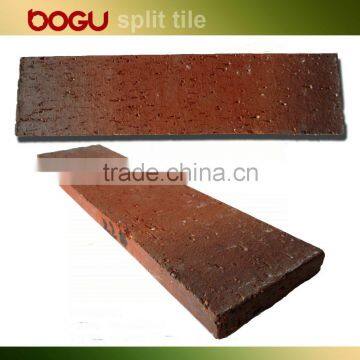 Turn colored clinker tile wall decoration handmade style