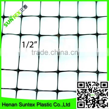 black color hdpe UV blocking bird protection mesh,garden fence netting,plastic long durable anti bird netting