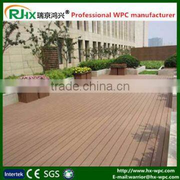 Wood Grain Wpc Deck Flooring for Extruded Plastic Composite Decking photo-2