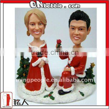 Christmas bobble head