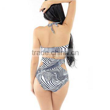 Sexy Zebra Bikini Swim Suit Bathing Suits Swimwear Cover Up Beach dress from trade assurance supplier