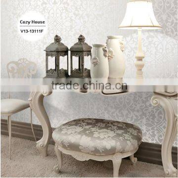 new printing golden wallpaper, italian damask wallcovering for house , decoration wallcovering store