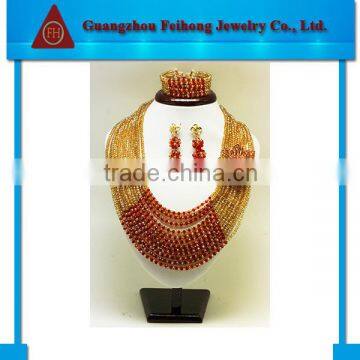 Wholesale cheap best product african jewelry necklace sets